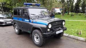 Раскраска уазик полицейский #26 #532070