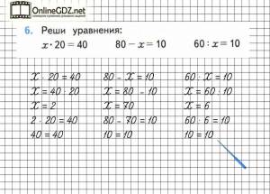 Раскраска уравнения 2 класс #12 #533815