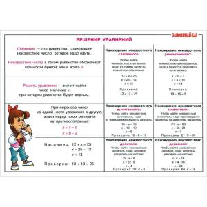 Раскраска уравнения 2 класс #32 #533835