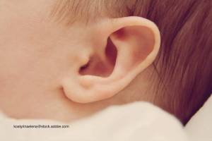 Раскраска ухо для детей #11 #535737