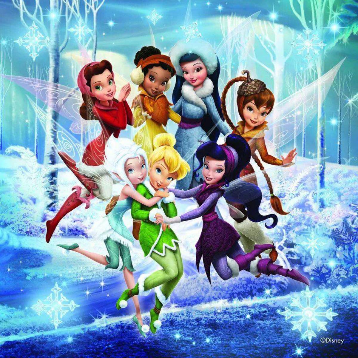 Про феечек. Феи Дисней. Феи Дисней 1. «Феи Disney» (англ. Disney Fairies)
