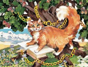 Раскраска ученый кот из сказки пушкина #39 #536053