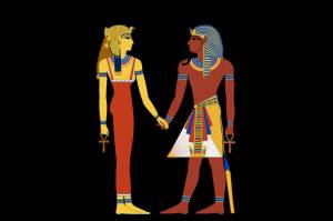 Раскраска фараона древнего египта #2 #537533