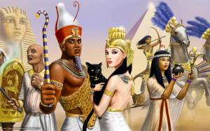 Раскраска фараона древнего египта #10 #537541