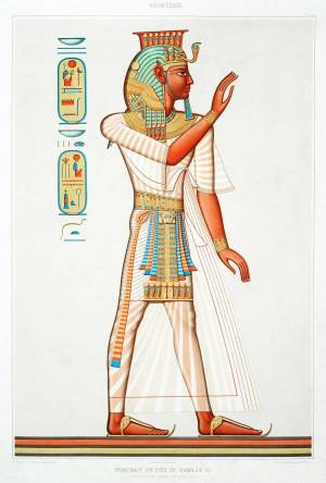 Раскраска фараона древнего египта #13 #537544