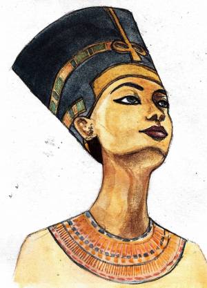 Раскраска фараона древнего египта #25 #537556