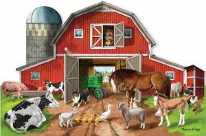 Раскраска ферма для детей #1 #538116