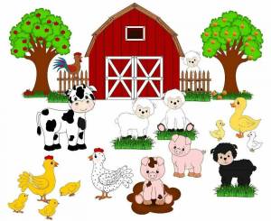 Раскраска ферма для детей #9 #538124