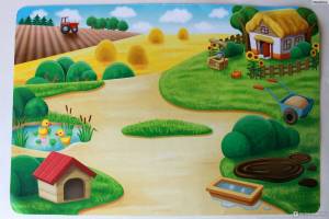 Раскраска ферма для детей #11 #538126