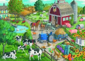 Раскраска ферма для детей #14 #538129