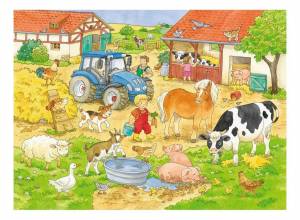 Раскраска ферма для детей #18 #538133