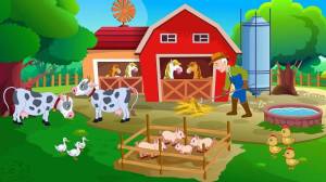 Раскраска ферма для детей #23 #538138