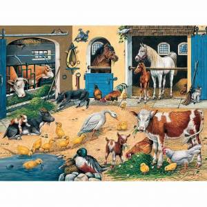 Раскраска ферма с домашними животными #18 #538160