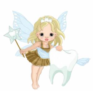 Раскраска фея зубная для детей #11 #538318