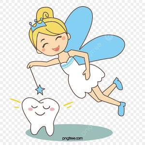 Раскраска фея зубная для детей #36 #538343