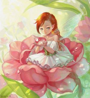 Раскраска фея маленькая #12 #538355