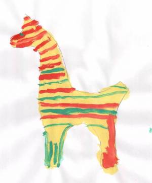 Раскраска филимоновская игрушка лошадка #5 #539773