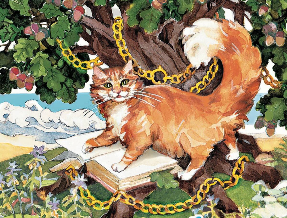 Ученый кот из сказки пушкина #39
