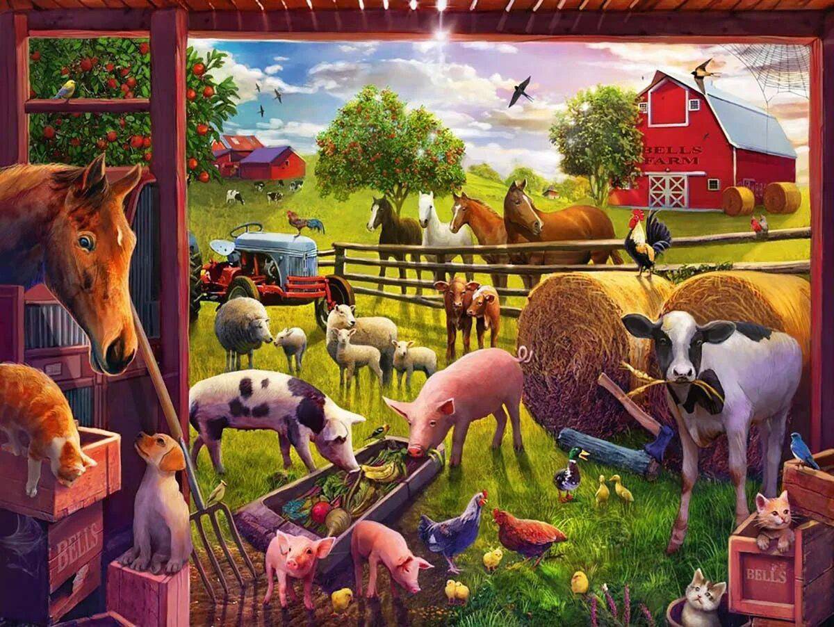 Ферма с домашними животными #25