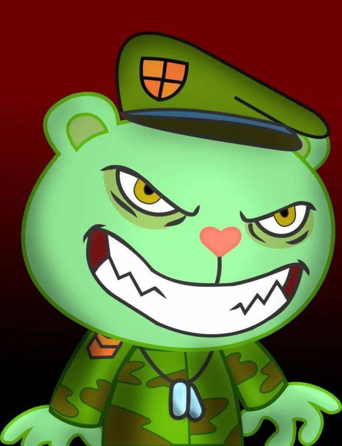 Хэппи злом. Happy Tree friends Флиппи. Счастливые Лесные друзья Флиппи. Happy Tree friends Flippy. Happy Tree friends персонажи Флиппи.