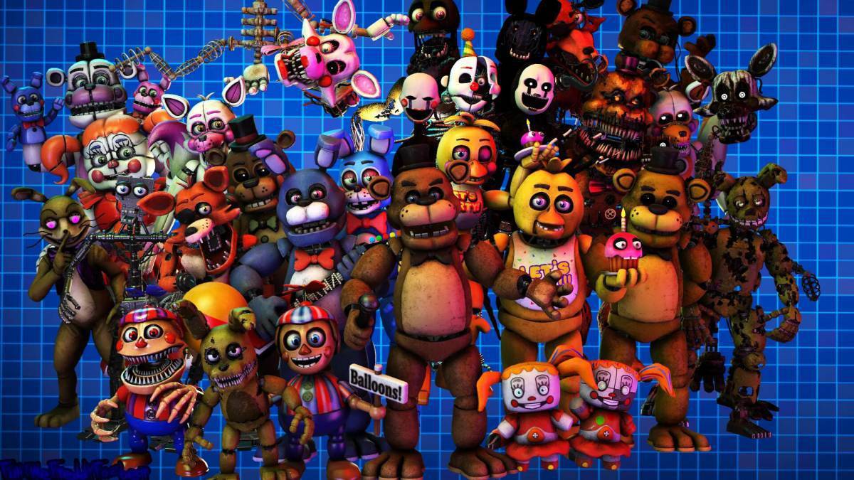 Картинки fnaf 8