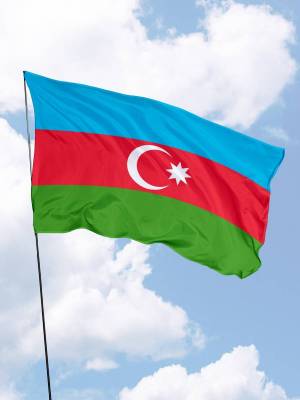 Раскраска флаг азербайджана #2 #540443