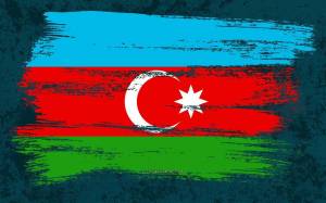 Раскраска флаг азербайджана #12 #540453