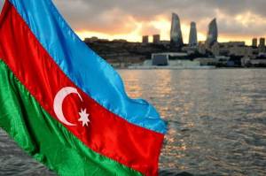 Раскраска флаг азербайджана #14 #540455