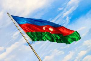 Раскраска флаг азербайджана #25 #540466