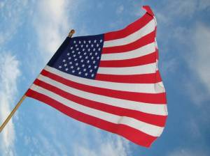 Раскраска флаг американский #11 #540490