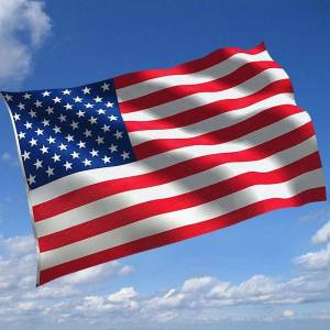 Раскраска флаг американский #34 #540513