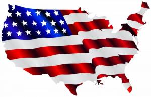 Раскраска флаг америки #29 #540547