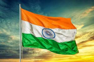 Раскраска флаг индии #11 #540877