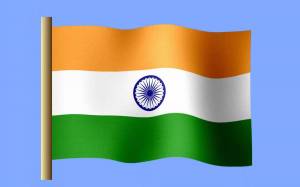 Раскраска флаг индии #34 #540900