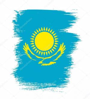 Раскраска флаг казахстана для детей #12 #540979