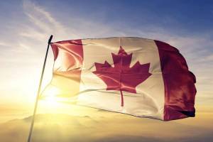 Раскраска флаг канады #9 #541012
