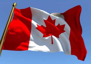 Раскраска флаг канады #10 #541013