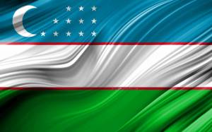 Раскраска флаг узбекистана #7 #541493
