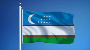 Раскраска флаг узбекистана #13 #541499