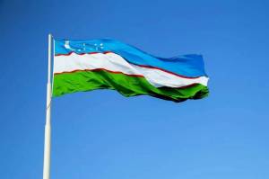 Раскраска флаг узбекистана #27 #541513