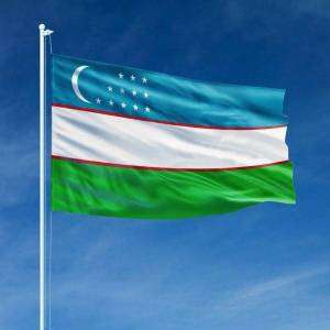 Раскраска флаг узбекистана #32 #541518