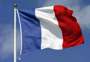 Раскраска флаг франции #2 #541597