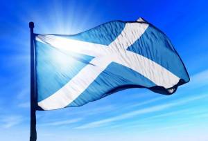 Раскраска флаг шотландии #7 #541631