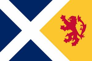 Раскраска флаг шотландии #8 #541632
