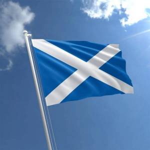 Раскраска флаг шотландии #12 #541636