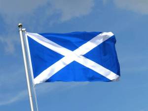 Раскраска флаг шотландии #13 #541637
