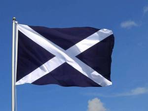 Раскраска флаг шотландии #25 #541649