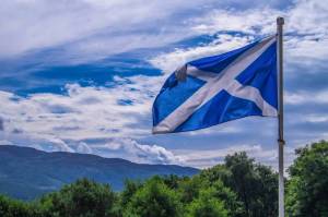 Раскраска флаг шотландии #29 #541653