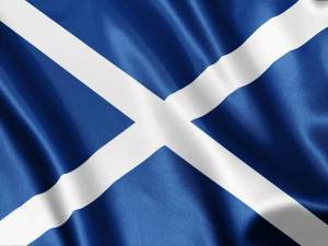 Раскраска флаг шотландии #35 #541659