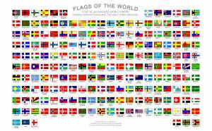 Раскраска флаги стран мира для детей #20 #541721